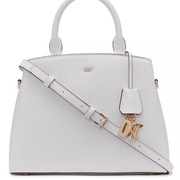 DKNY Paige Medium Satchel Bag With Convertible Strap - Picture 1 of 12